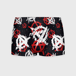 Мужские трусы Анархия - паттерн