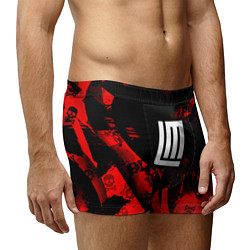 Трусы-боксеры мужские Lindemann, цвет: 3D-принт — фото 2