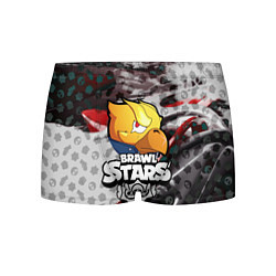Трусы-боксеры мужские BRAWL STARS:CROW, цвет: 3D-принт