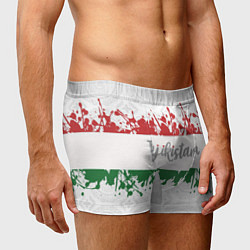 Трусы-боксеры мужские Таджикистан, цвет: 3D-принт — фото 2