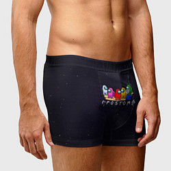 Трусы-боксеры мужские Among Us, цвет: 3D-принт — фото 2