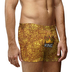 Трусы-боксеры мужские Gold King, цвет: 3D-принт — фото 2