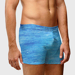 Трусы-боксеры мужские Blue, цвет: 3D-принт — фото 2