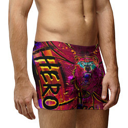 Трусы-боксеры мужские BEAR, цвет: 3D-принт — фото 2