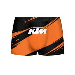 Трусы-боксеры мужские KTM КТМ, цвет: 3D-принт