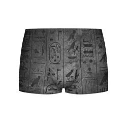 Трусы-боксеры мужские Египетские Иероглифы 3D, цвет: 3D-принт