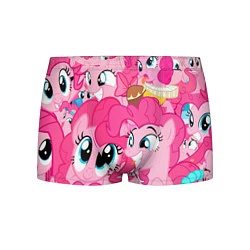 Трусы-боксеры мужские Pinkie Pie pattern, цвет: 3D-принт