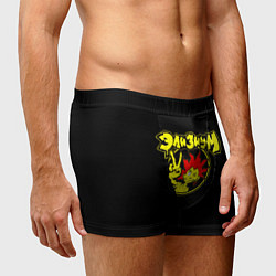 Трусы-боксеры мужские Элизиум анархия спина, цвет: 3D-принт — фото 2