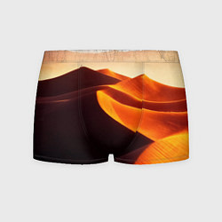 Трусы-боксеры мужские Пустыня дюна барханы, цвет: 3D-принт