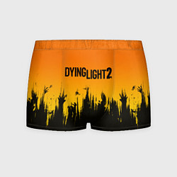 Трусы-боксеры мужские DYING LIGHT 2 ХОРОШЕЙ НОЧИ И УДАЧИ, цвет: 3D-принт