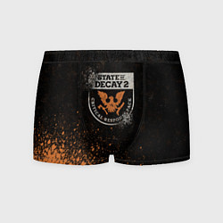Трусы-боксеры мужские State of Decay Гранж, цвет: 3D-принт