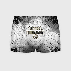 Трусы-боксеры мужские Unreal Tournament Нереальный Турнир, цвет: 3D-принт
