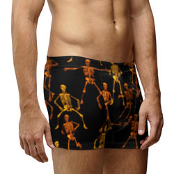 Трусы-боксеры мужские Гибкие кости, цвет: 3D-принт — фото 2