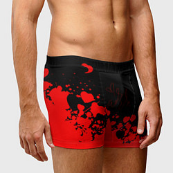 Трусы-боксеры мужские Adele Сердечки Автограф, цвет: 3D-принт — фото 2