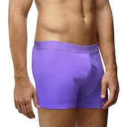 Трусы-боксеры мужские Красивый фиолетовый светлый градиент, цвет: 3D-принт — фото 2