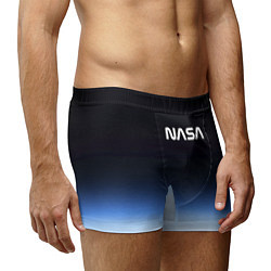 Трусы-боксеры мужские NASA с МКС, цвет: 3D-принт — фото 2