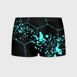 Мужские трусы Соты - брызги красок