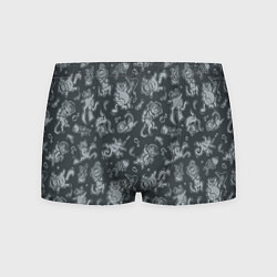 Мужские трусы Морские Котики: Черный