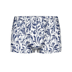 Мужские трусы Гжелевый рисунок