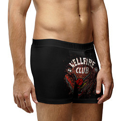 Трусы-боксеры мужские Hellfire club, цвет: 3D-принт — фото 2