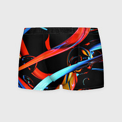 Трусы-боксеры мужские Авангардная объёмная композиция Avant-garde three, цвет: 3D-принт
