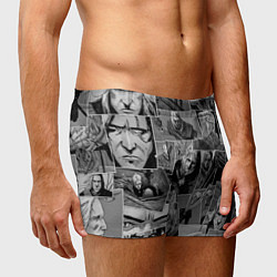 Трусы-боксеры мужские Ведьмак комикс, цвет: 3D-принт — фото 2