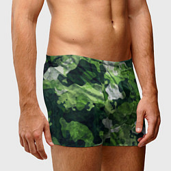 Трусы-боксеры мужские Camouflage Pattern Камуфляж Паттерн, цвет: 3D-принт — фото 2