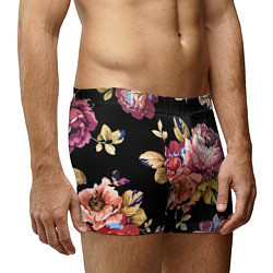 Трусы-боксеры мужские Розы в летней ночи Fashion trend, цвет: 3D-принт — фото 2