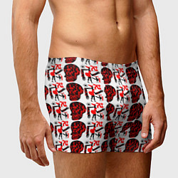 Трусы-боксеры мужские BESSIE SMITH, цвет: 3D-принт — фото 2
