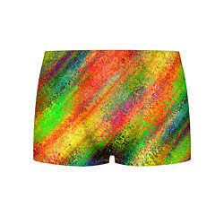 Трусы-боксеры мужские Rainbow inclusions, цвет: 3D-принт