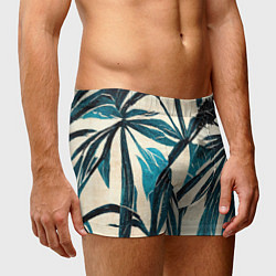 Трусы-боксеры мужские Винтажные пальмы, цвет: 3D-принт — фото 2