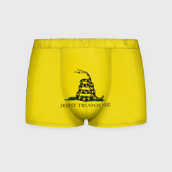 Трусы-боксеры мужские Dont tread on me или Гадзденская змея, цвет: 3D-принт