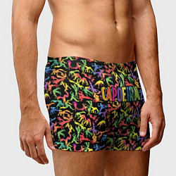 Трусы-боксеры мужские Capoeira colorful mens, цвет: 3D-принт — фото 2