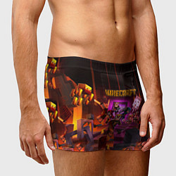 Трусы-боксеры мужские Minecraft art, цвет: 3D-принт — фото 2