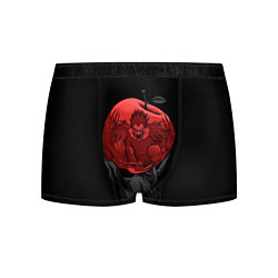 Трусы-боксеры мужские Рюк и красное яблоко, цвет: 3D-принт