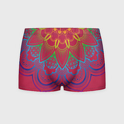 Трусы-боксеры мужские Viva magenta mandala, цвет: 3D-принт