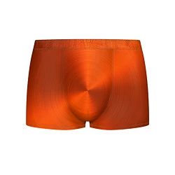 Трусы-боксеры мужские Оранжевый волнообразный дисковый узор, цвет: 3D-принт