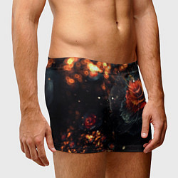Трусы-боксеры мужские Midjourney Цветок вулкан, цвет: 3D-принт — фото 2
