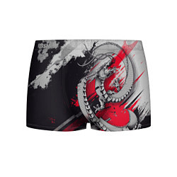 Трусы-боксеры мужские Dragon - Japan style, цвет: 3D-принт