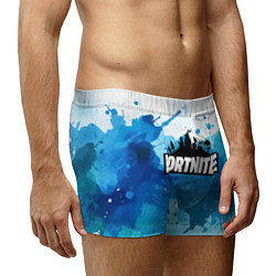 Трусы-боксеры мужские Fortnite Logo Paint, цвет: 3D-принт — фото 2
