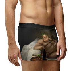 Трусы-боксеры мужские Пудж - Дота 2, цвет: 3D-принт — фото 2