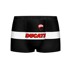 Трусы-боксеры мужские Ducati motors - черный, цвет: 3D-принт
