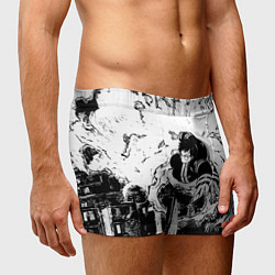 Трусы-боксеры мужские Шинра - Пламенная бригада пожарных, цвет: 3D-принт — фото 2