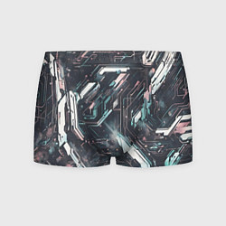 Мужские трусы Киберанк полосы