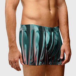 Трусы-боксеры мужские Металлический рельеф, цвет: 3D-принт — фото 2