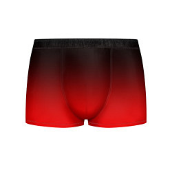 Трусы-боксеры мужские Градиент: от черного до ярко-красного, цвет: 3D-принт