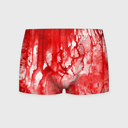 Мужские трусы Кровь на белом
