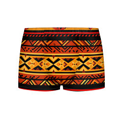 Трусы-боксеры мужские Узор в этническом стиле масаев, цвет: 3D-принт