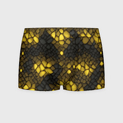 Мужские трусы Жёлтый трескающийся камень