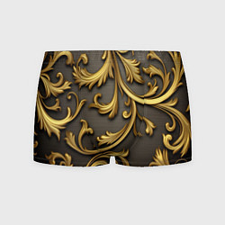 Трусы-боксеры мужские Gold abstract, цвет: 3D-принт